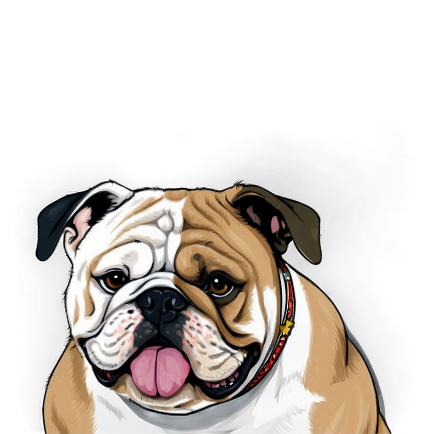 Bulldog Drawing Png Oea PNG image