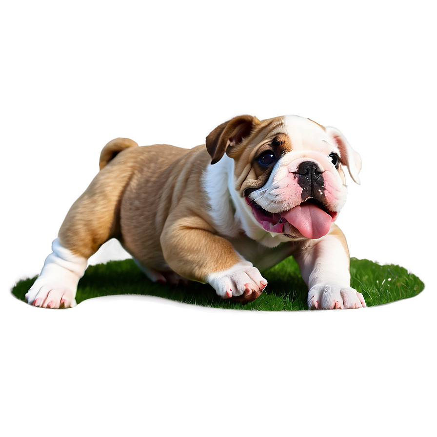 Bulldog Puppies Playing Png 06252024 PNG image