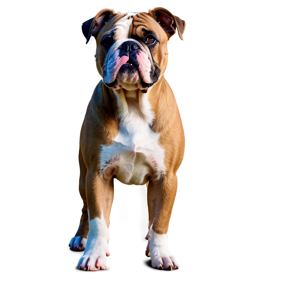 Bulldog Standing Png Laf PNG image