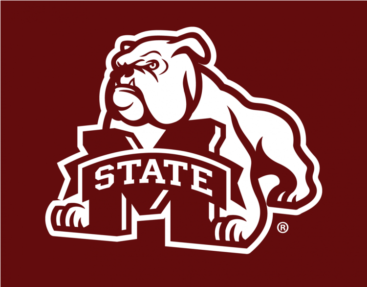 Bulldog State Mascot Logo PNG image