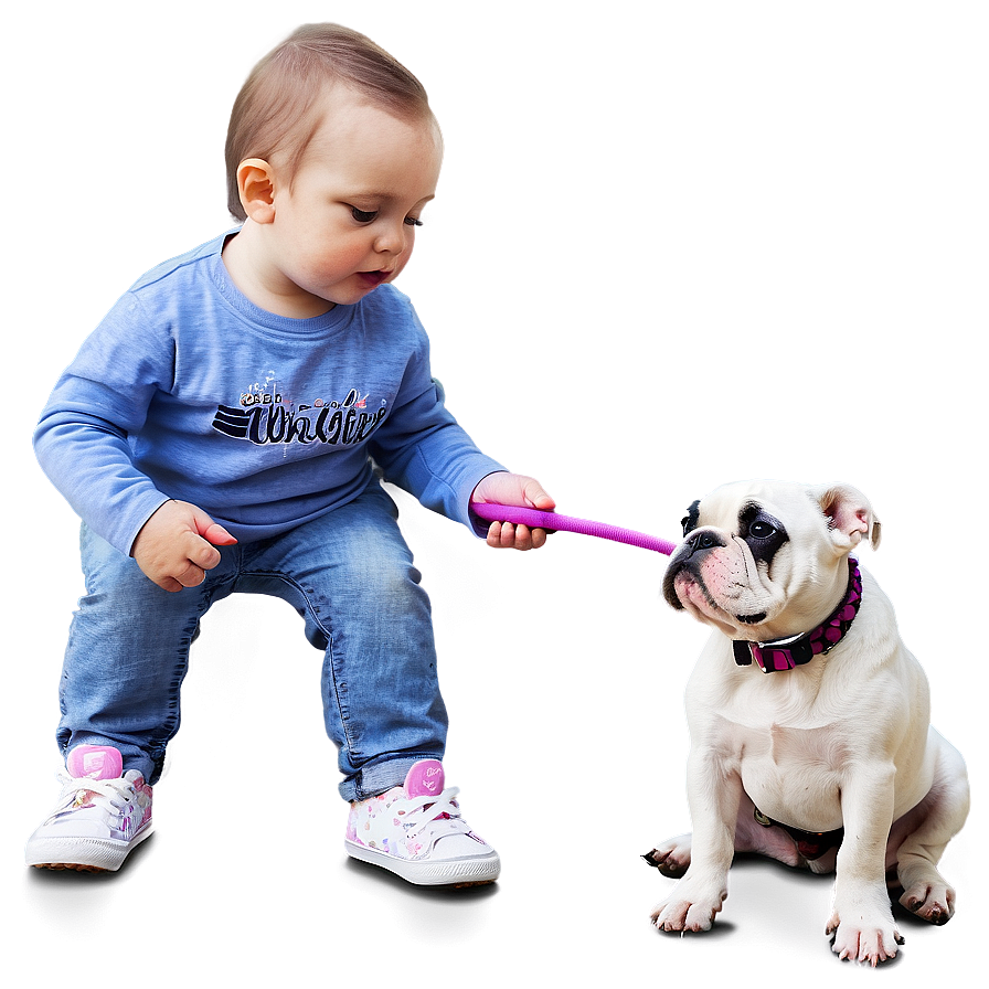 Bulldogs And Babies Friendship Png Xxv PNG image