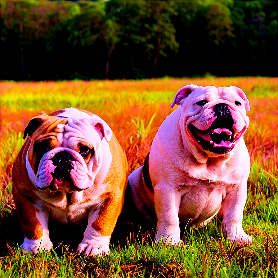 Bulldogs In Nature Png Vqi51 PNG image