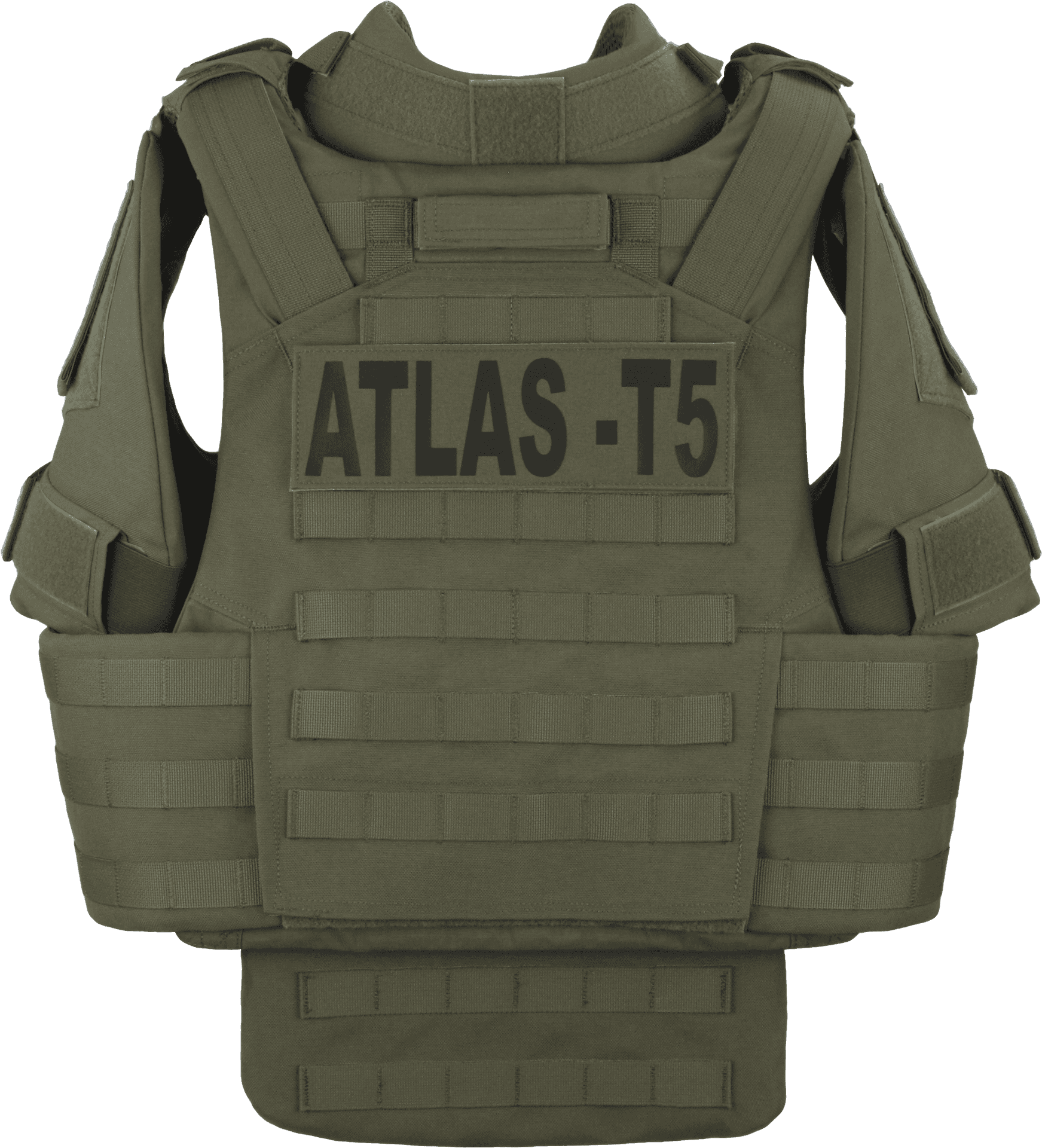 Bulletproof Vest A T L A S T5 Military Gear PNG image