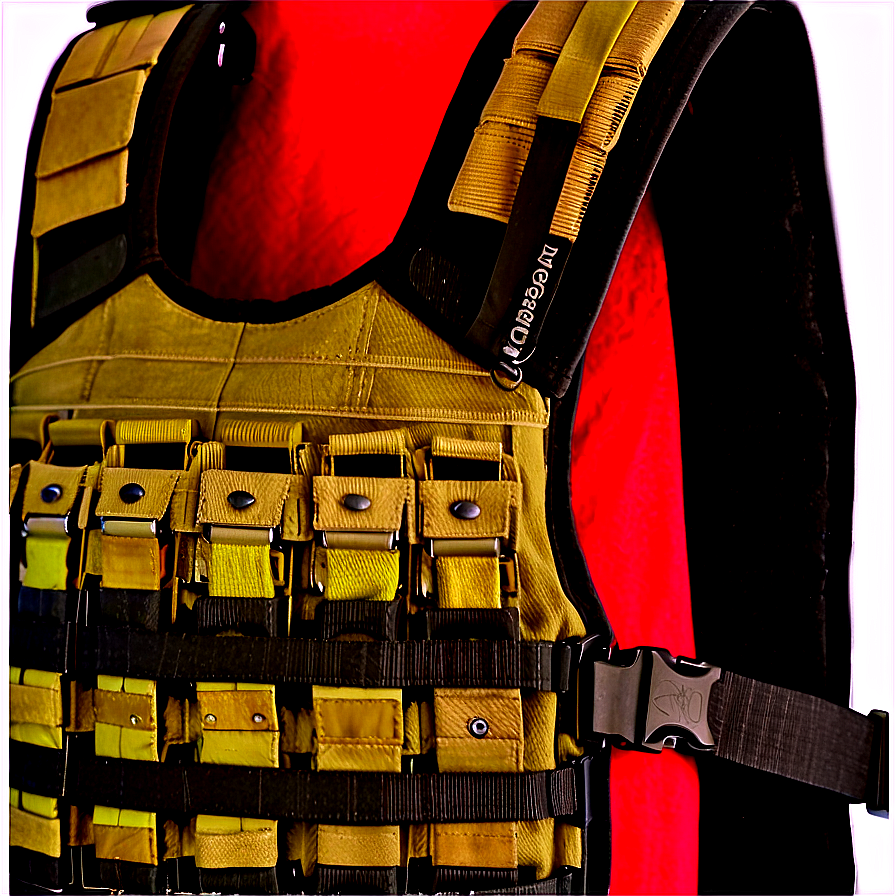 Bulletproof Vest Carrier Png 06262024 PNG image