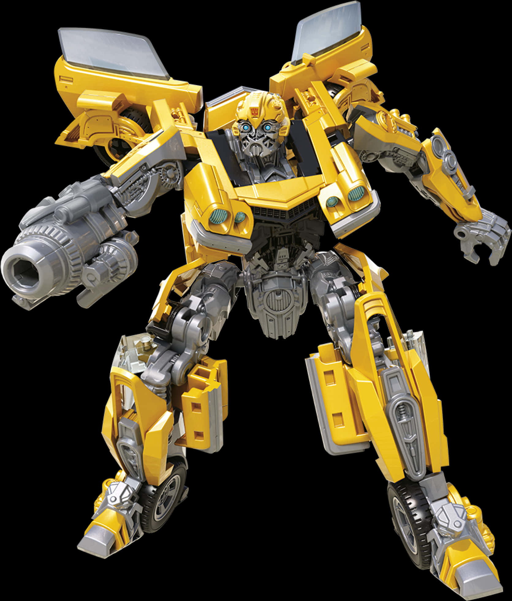 Bumblebee Transformers Robot Mode PNG image