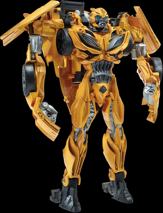 Bumblebee Transformers Robot Mode PNG image
