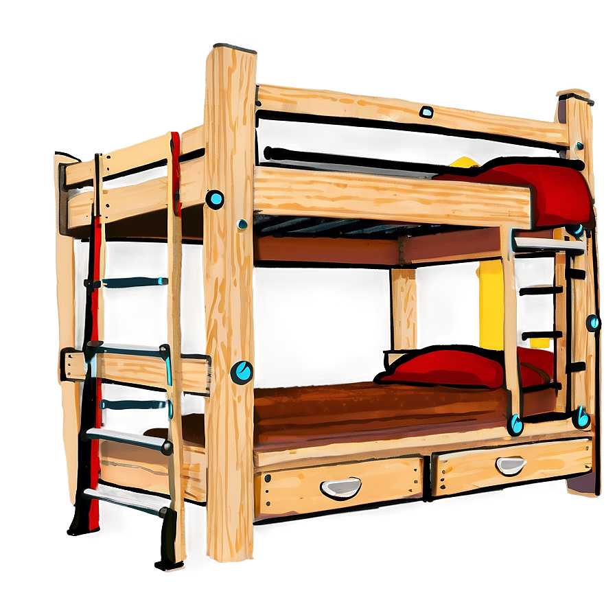 Bunk Bed Assembly Png 27 PNG image