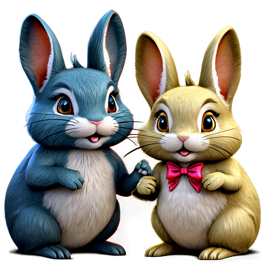 Bunny Family Png 05212024 PNG image