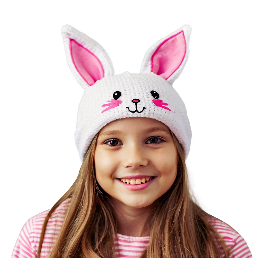 Bunny Hat For Girls Png 7 PNG image