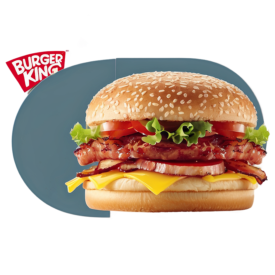 Burger King Bacon King Png Esy PNG image