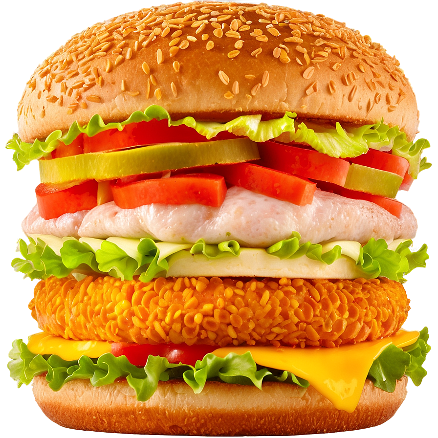 Burger King Chicken Royale Png 05212024 PNG image