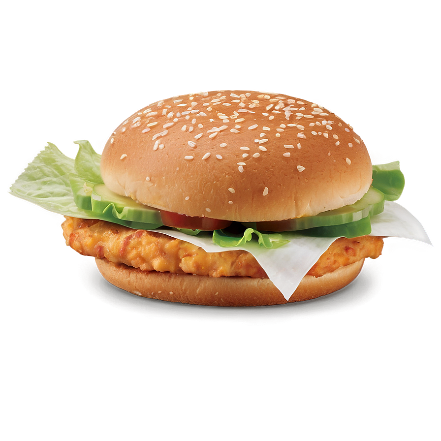 Burger King Chicken Sandwich Png Ybm86 PNG image