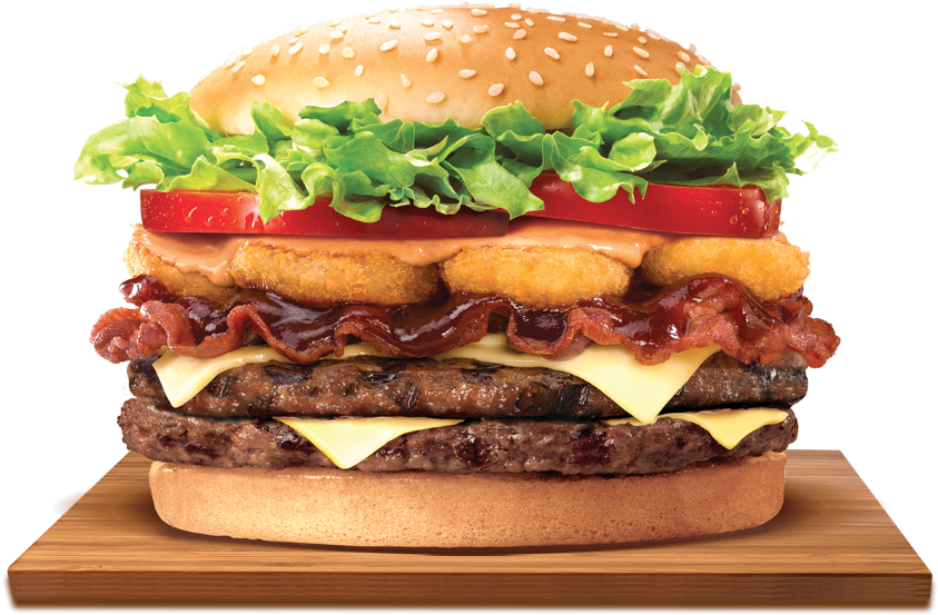 Burger King Loaded Burger PNG image