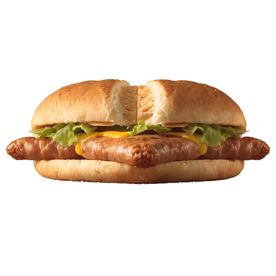 Burger King Sausage Croissan'wich Png Bvt14 PNG image