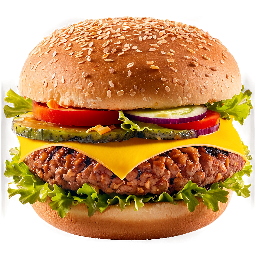 Burger King Veggie Burger Png 05212024 PNG image