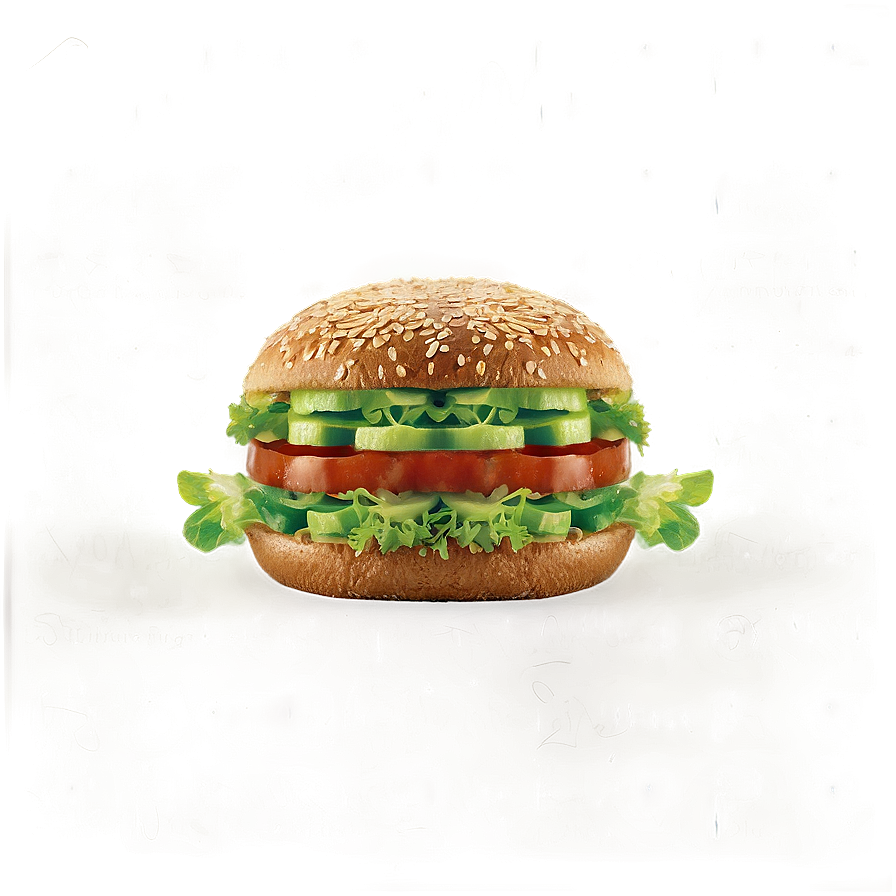 Burger King Veggie Burger Png Ojp PNG image