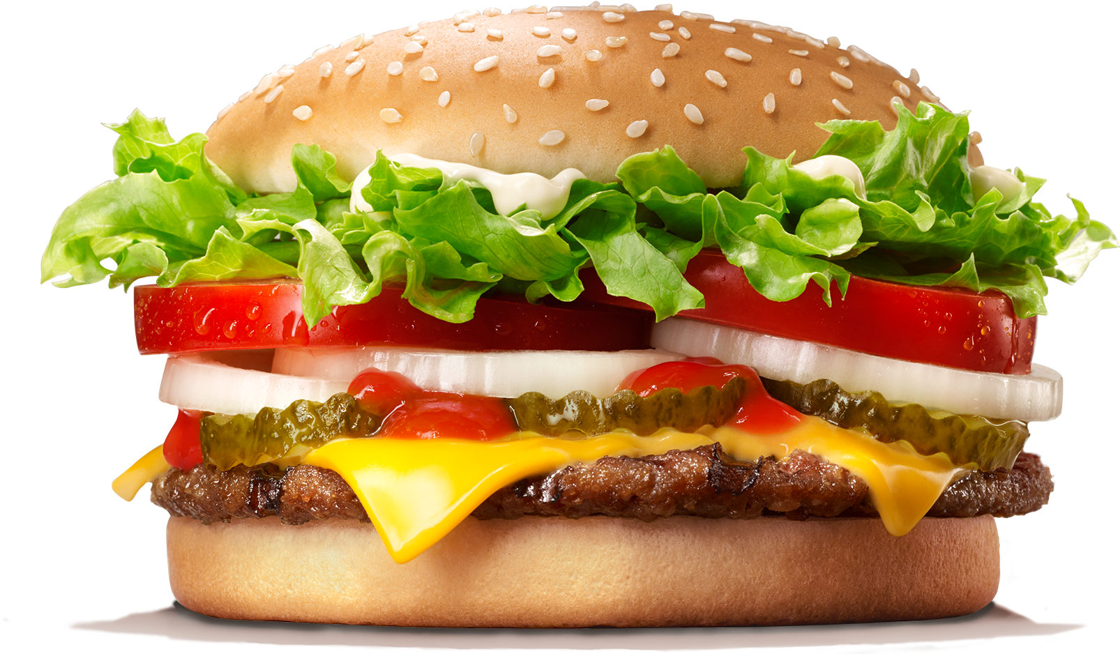 Burger King Whopper Sandwich PNG image