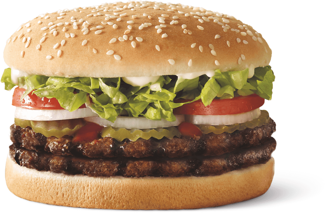 Burger King Whopper Sandwich PNG image