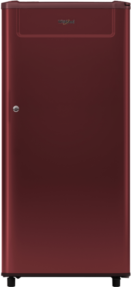 Burgundy Single Door Refrigerator Whirlpool PNG image