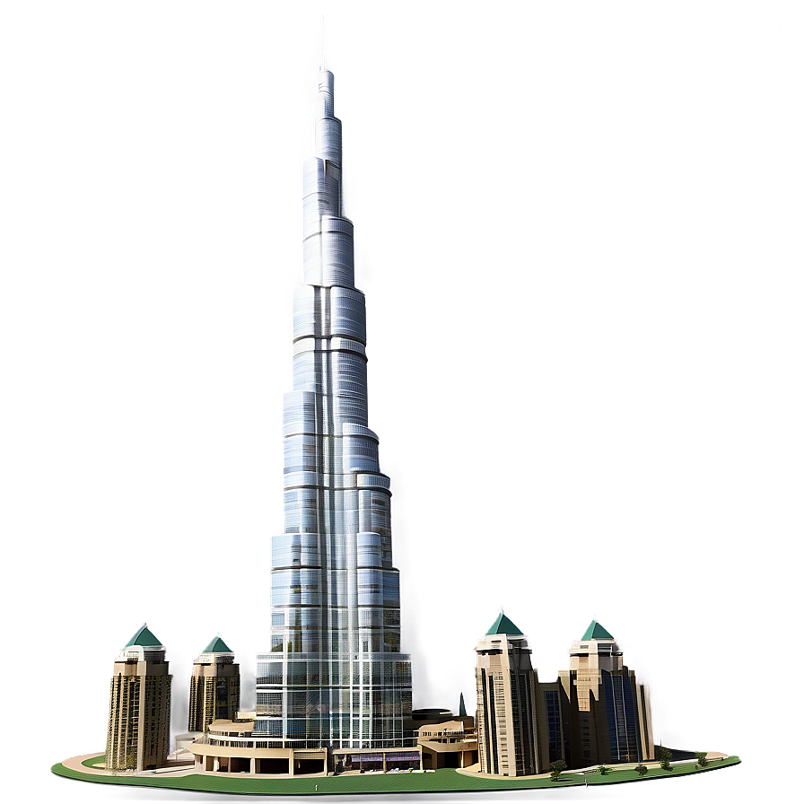 Burj Khalifa Tower Png Alt81 PNG image