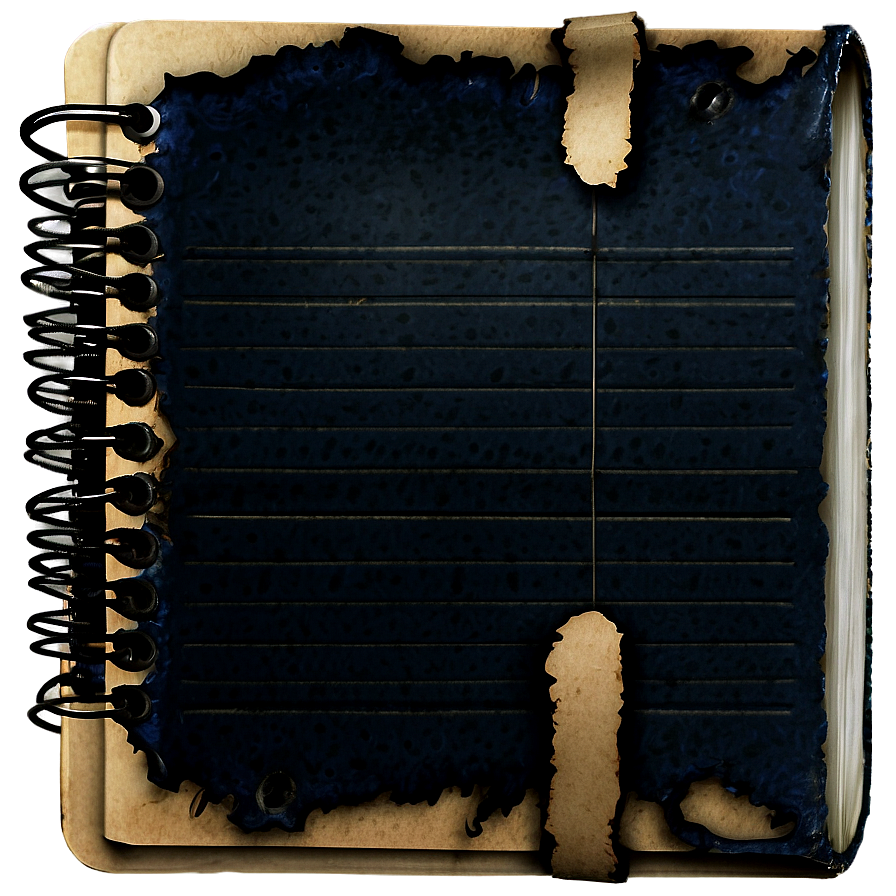 Burned Notebook Paper Png 39 PNG image