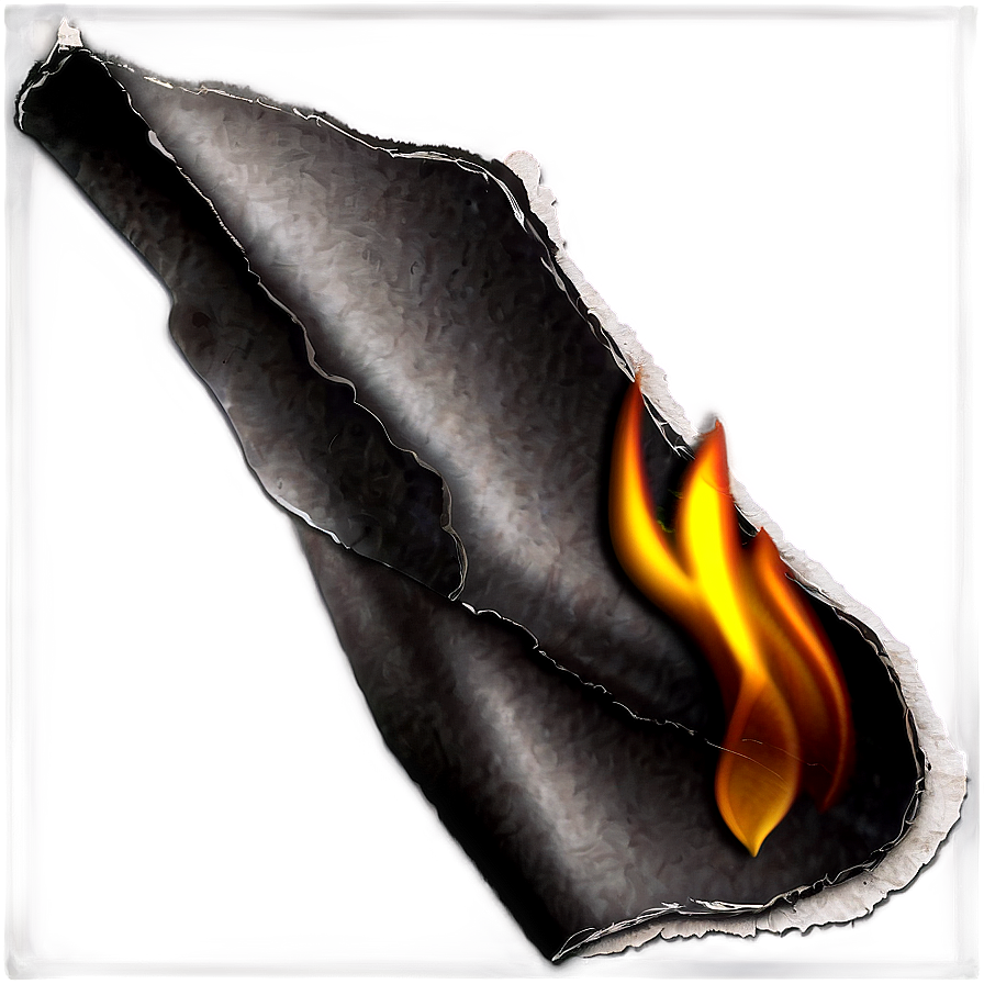 Burned Paper Design Png 14 PNG image