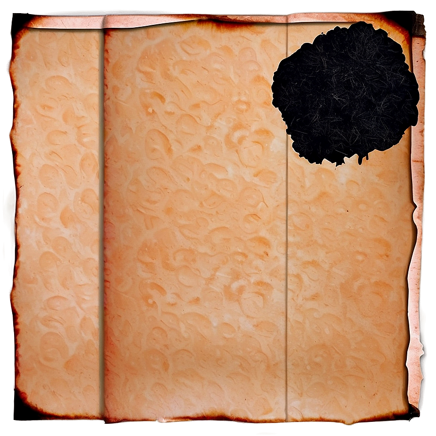 Burned Paper For Crafting Png 06122024 PNG image