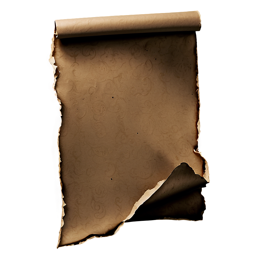 Burned Paper Overlay Png 97 PNG image