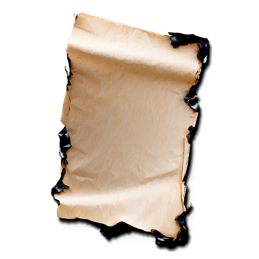 Burned Paper Overlay Png Rbh79 PNG image