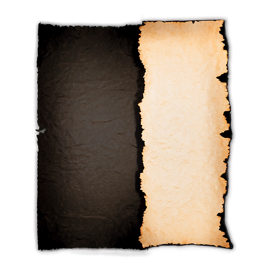 Burned Paper Overlay Png Tpb69 PNG image