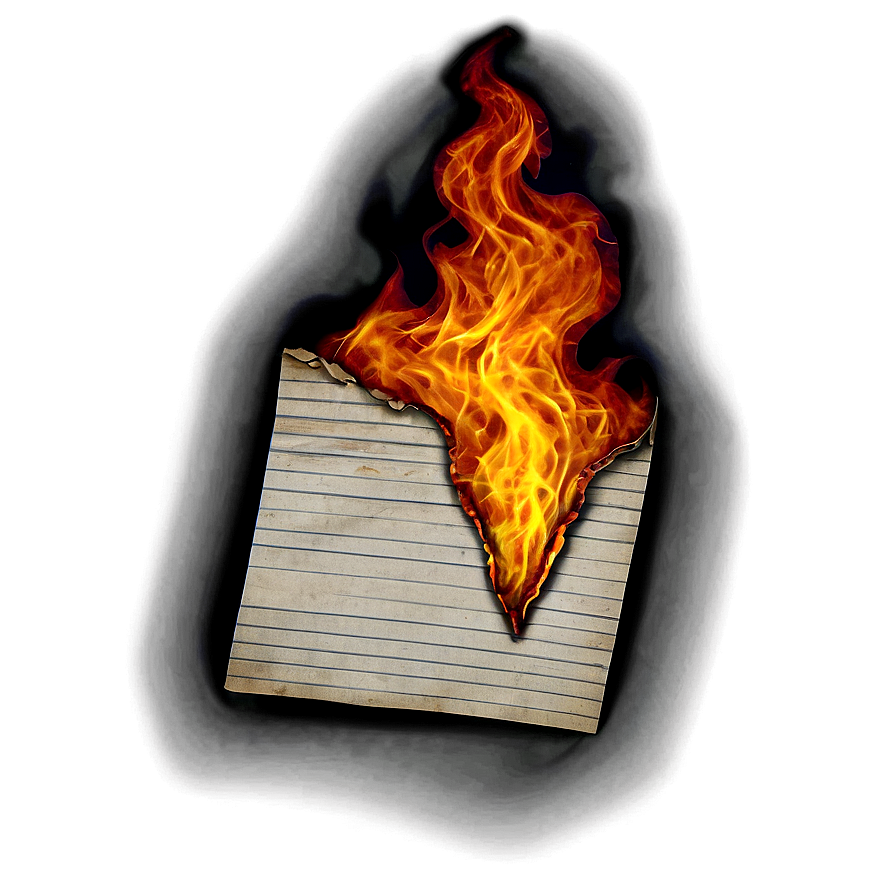 Burned Paper Pack Png 46 PNG image