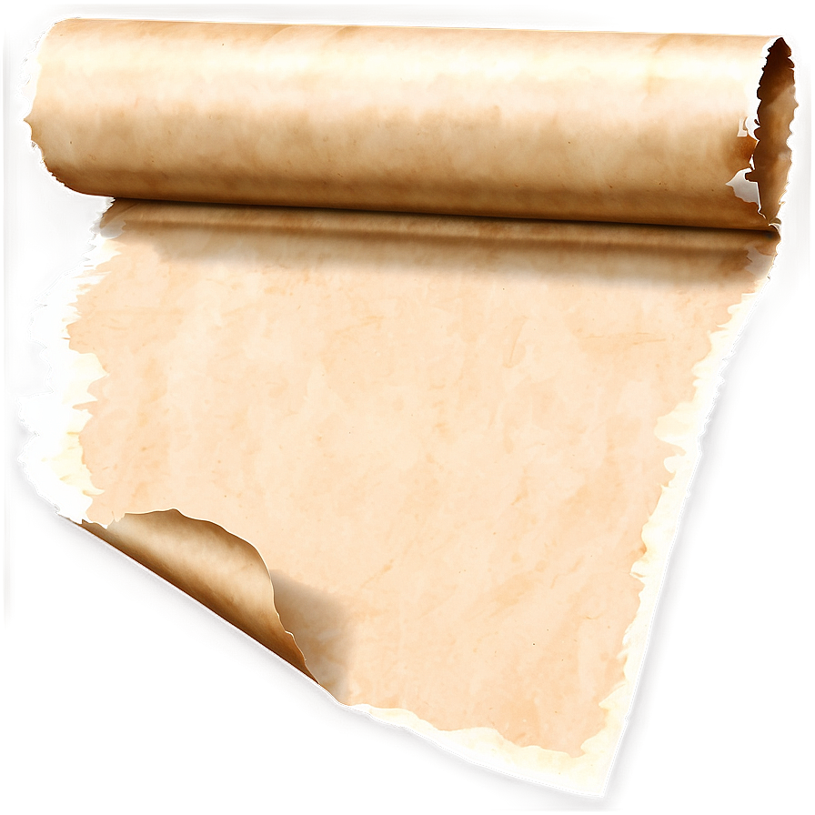 Burned Parchment Paper Png 18 PNG image