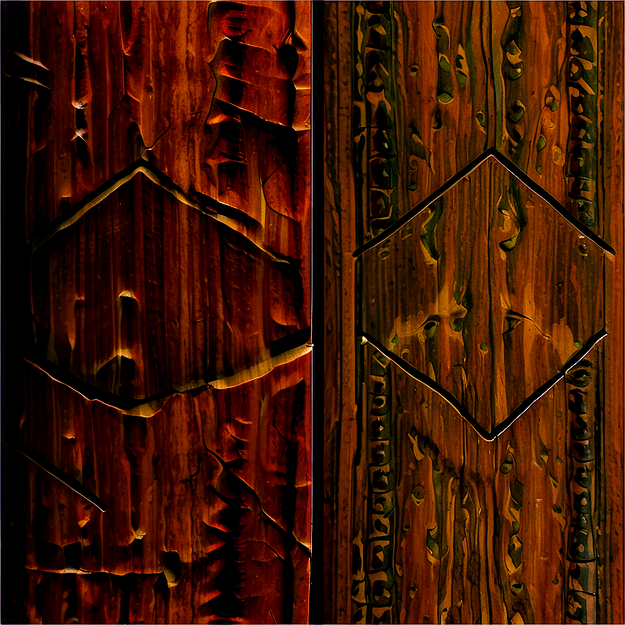 Burnished Wood Detail Png 05212024 PNG image