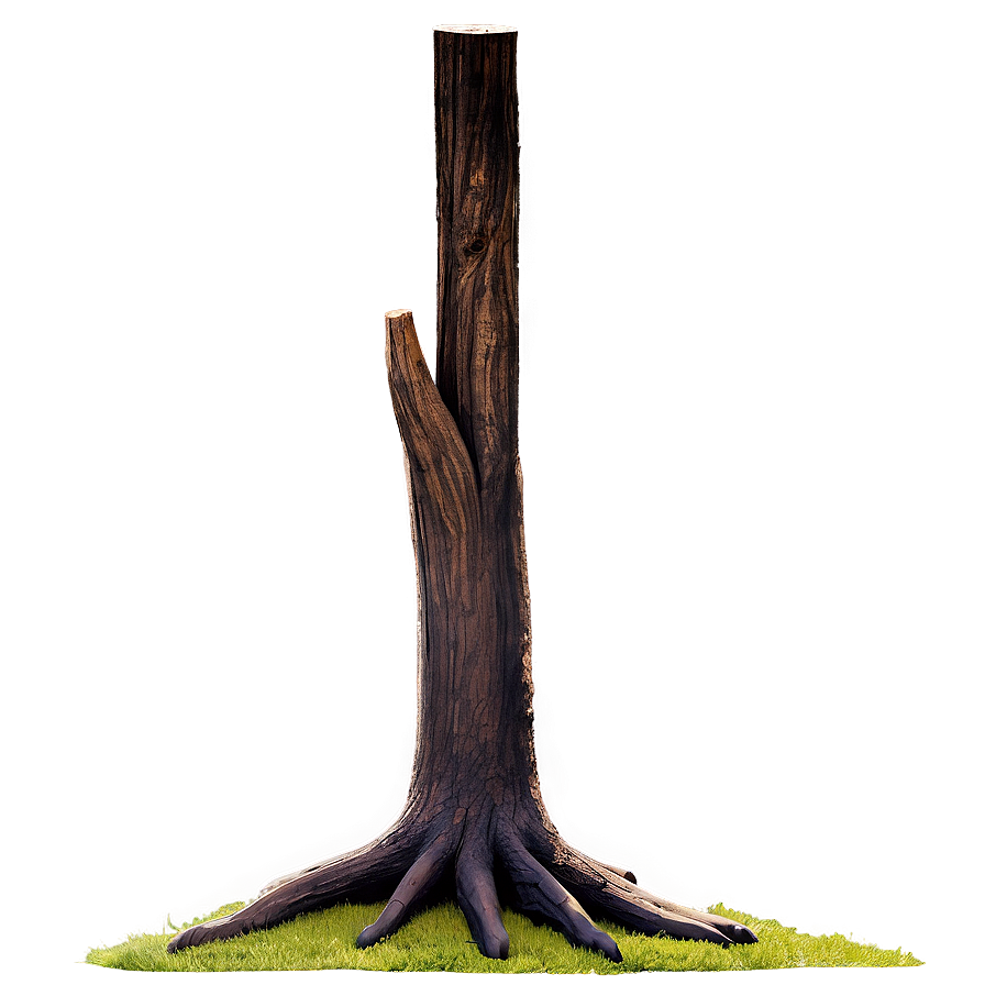 Burnt Tree Trunk Png Lpj PNG image