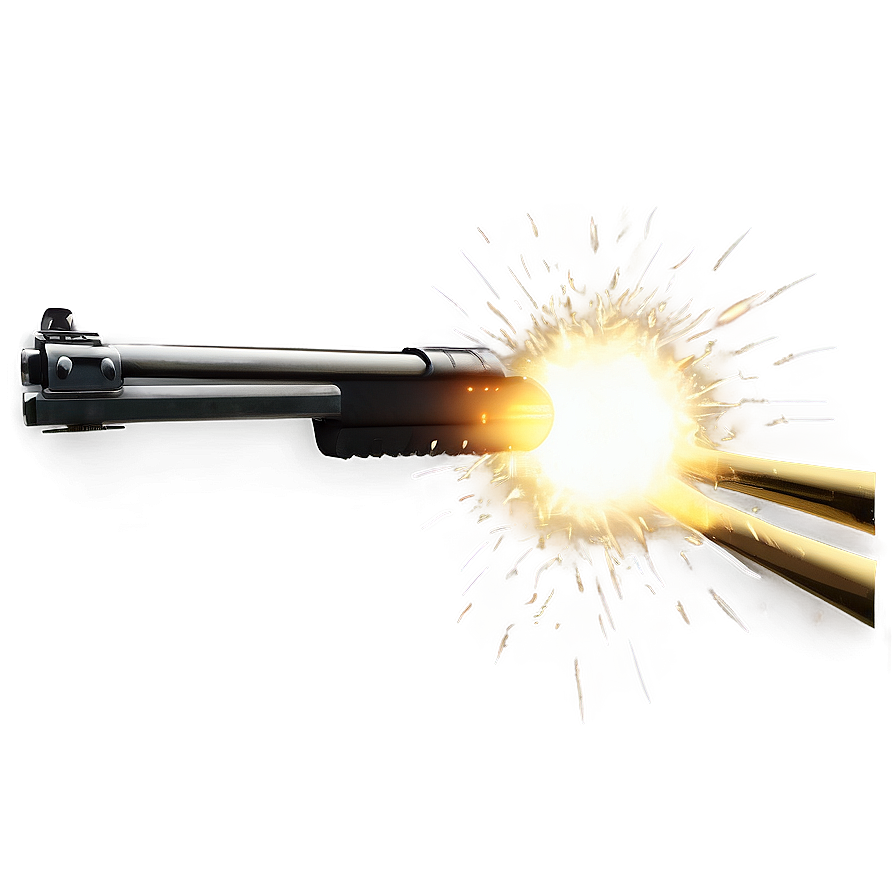 Burst Fire Gunshot Png Ast PNG image