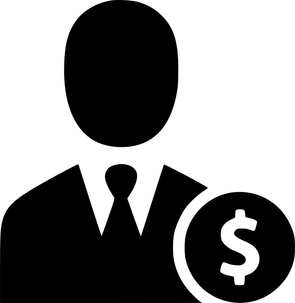 Business Avatarwith Dollar Sign PNG image