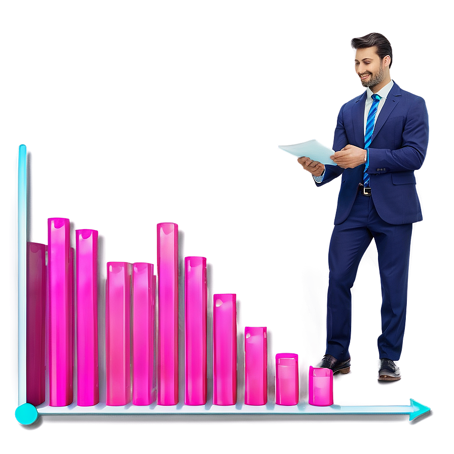 Business Growth Bar Graph Png 30 PNG image