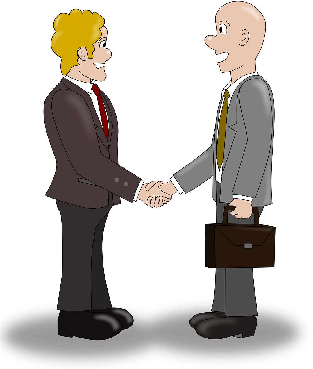 Business Handshake Agreement PNG image