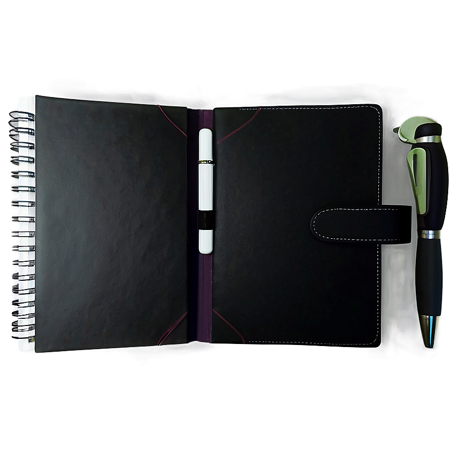 Business Notebook Png Pwu62 PNG image