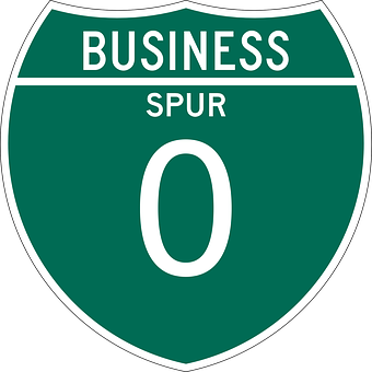 Business Spur Zero Sign PNG image