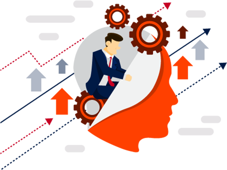 Business Strategy Execution Illustration PNG image