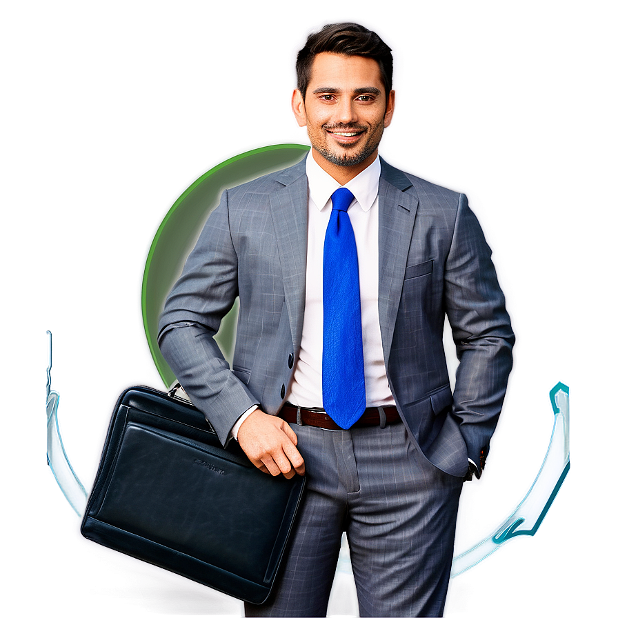 Business Suit And Briefcase Png 06212024 PNG image