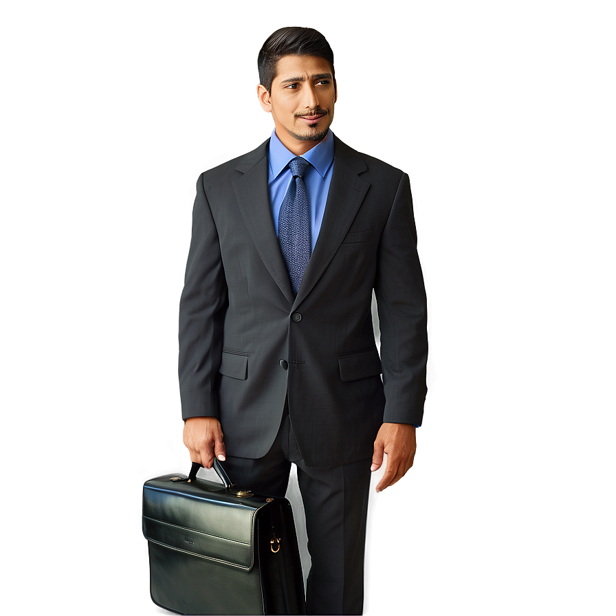 Business Suit And Briefcase Png 26 PNG image