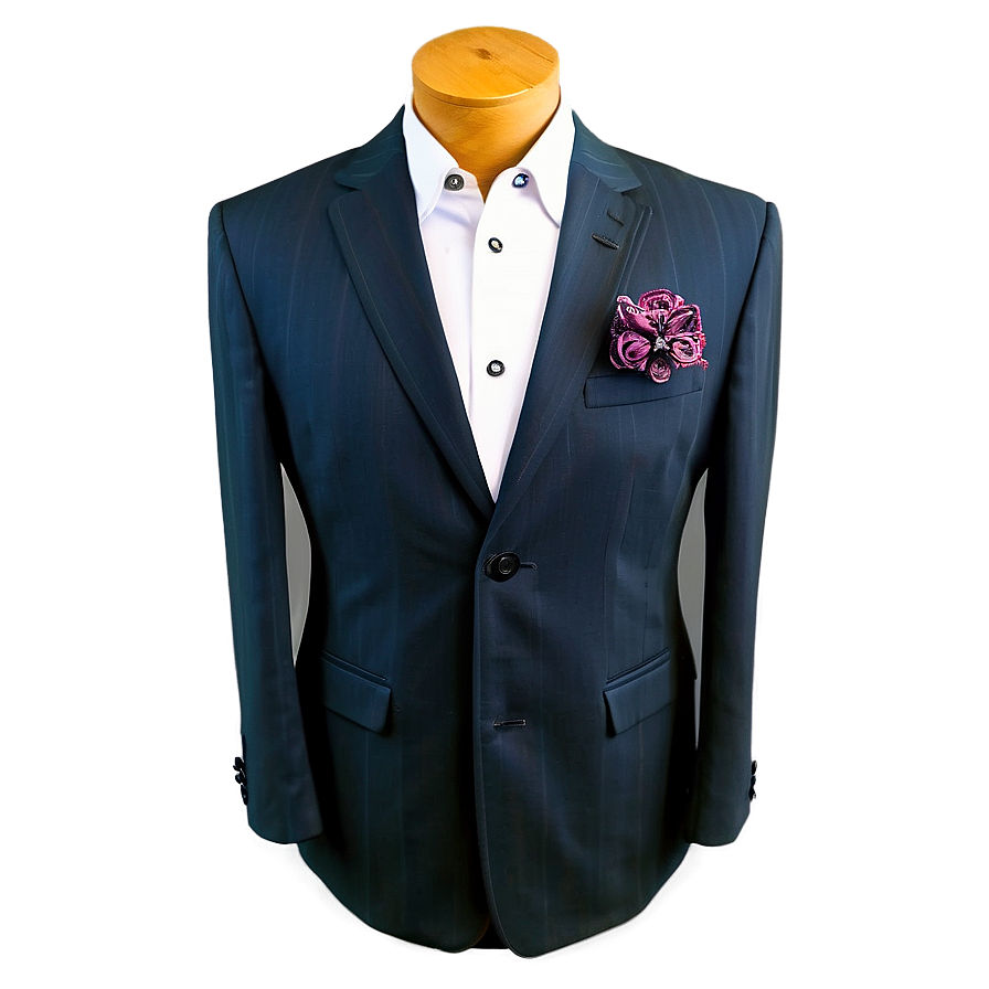 Business Suit With Cufflinks Png 75 PNG image