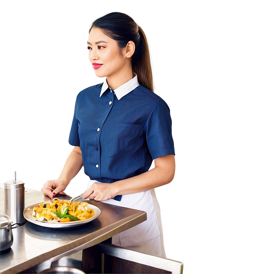 Busy Restaurant Waitress Png 71 PNG image