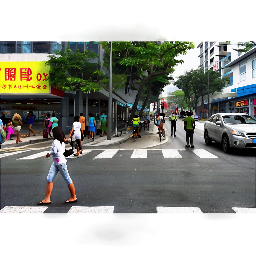 Busy Street Scene Png 58 PNG image