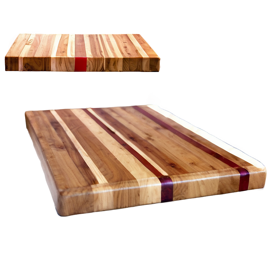 Butcher Block Wood Board Png 18 PNG image