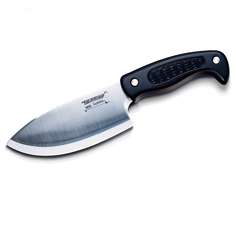 Butcher Knife With Ergonomic Handle Png 76 PNG image