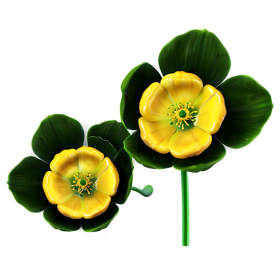 Buttercup Blossom Png 06252024 PNG image