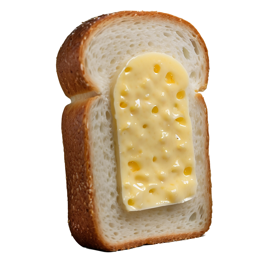 Buttered Bread Slice Png 64 PNG image